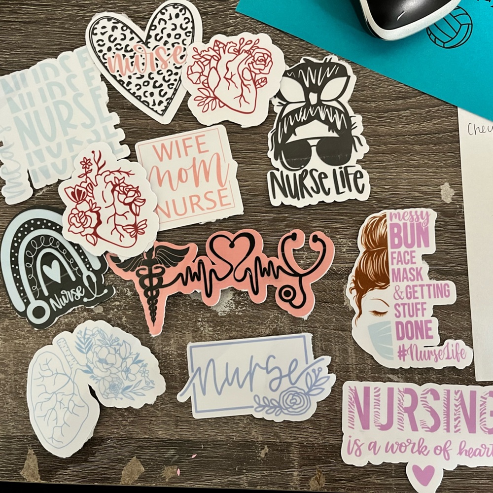 Nurse sticker bundle
